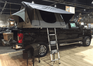 tent attached to truck