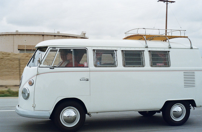 white trailer
